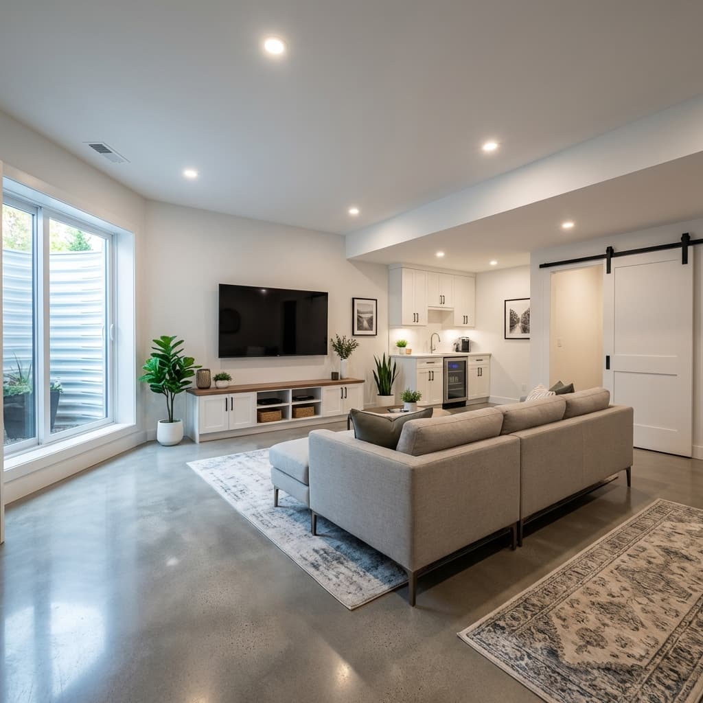 Aménagement de sous-sol